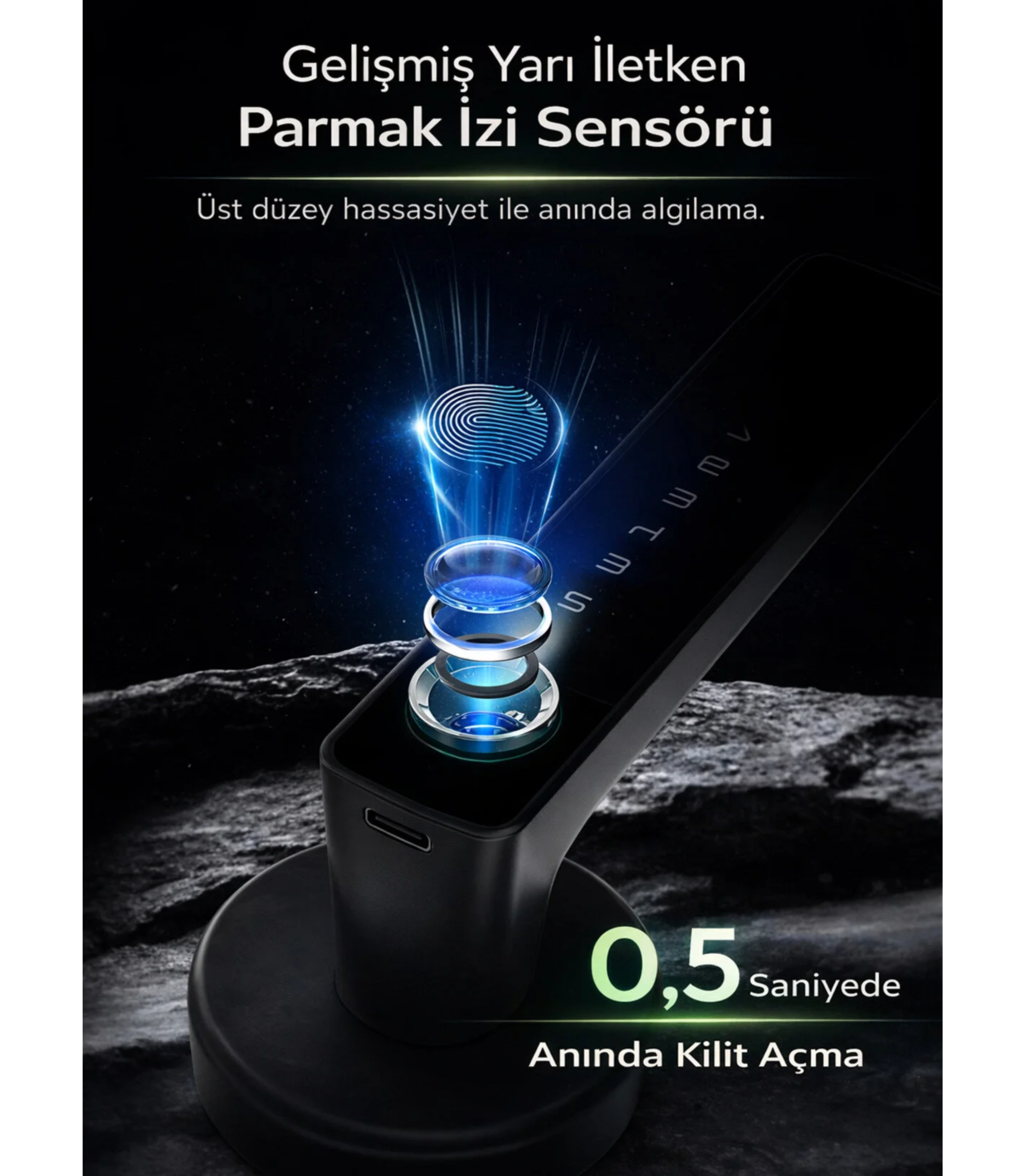 Larens LUXERA X9 Pro Akıllı Kapı Kilidi 