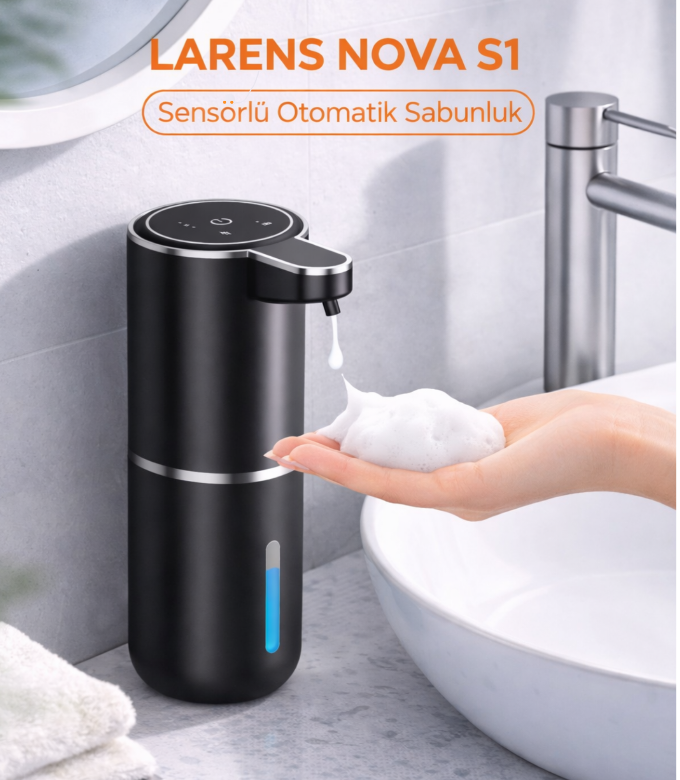 Nova S1 Akıllı Sensörlü Sabunluk