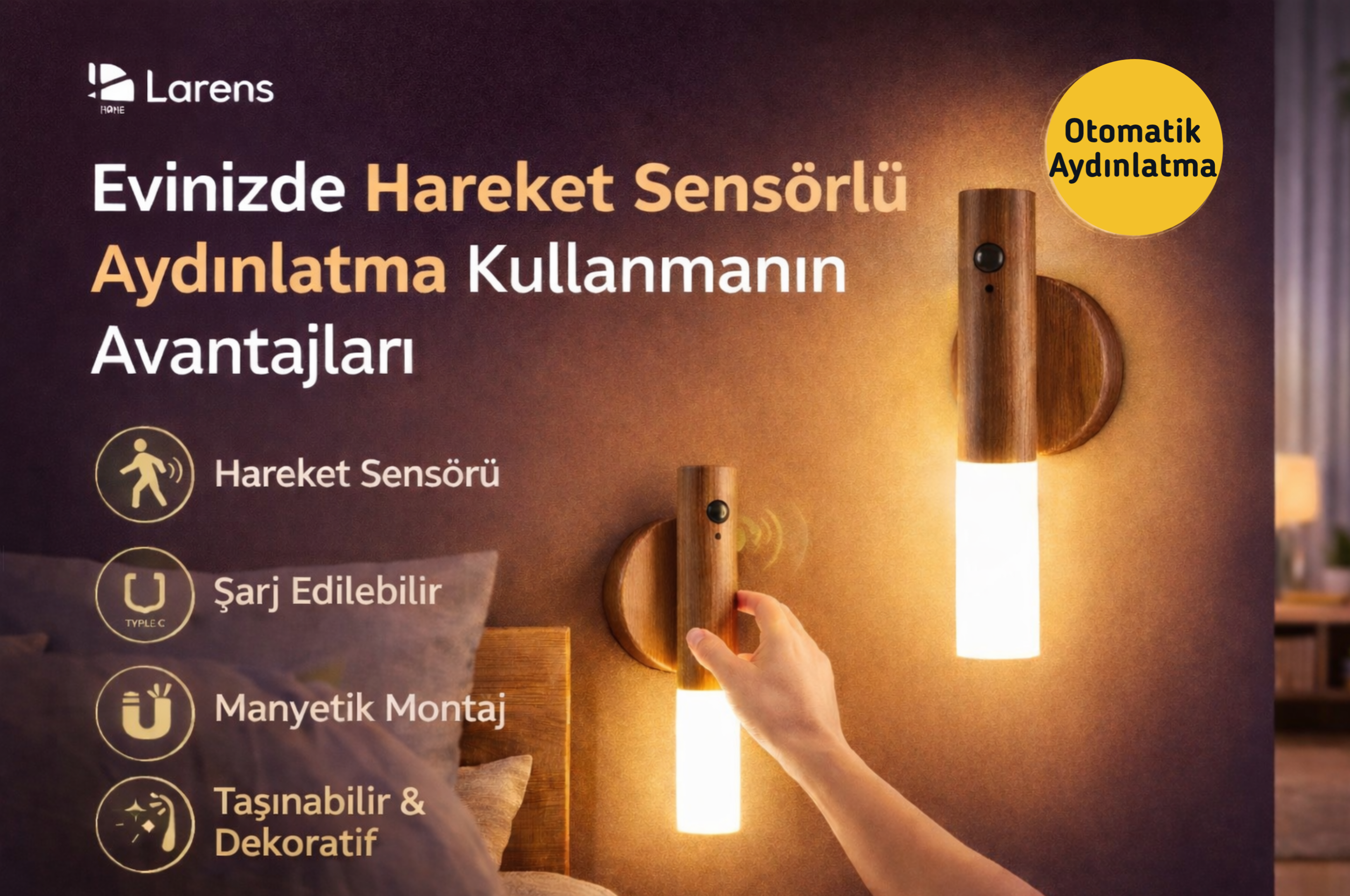 Hareket Sensörlü Aydınlatma