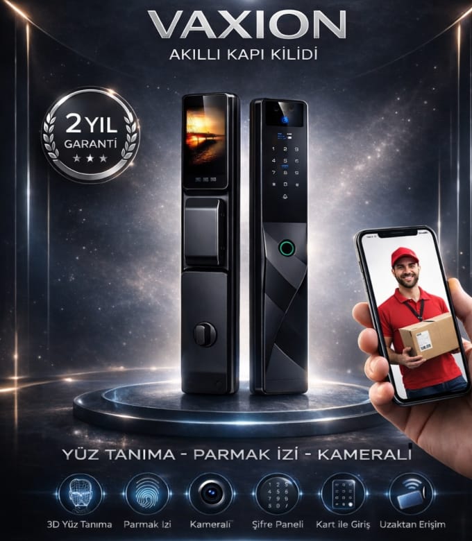 Larens Vaxion F9 Akıllı Kapı Kilidi